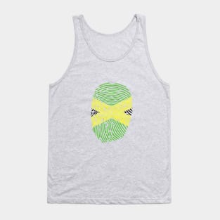 JAMAICA FINGER PRINT - CARNIVAL CARIBANA TRINI PARTY DJ Tank Top